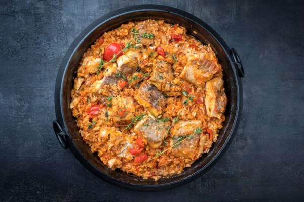 Jambalaya aux épices cajuns 