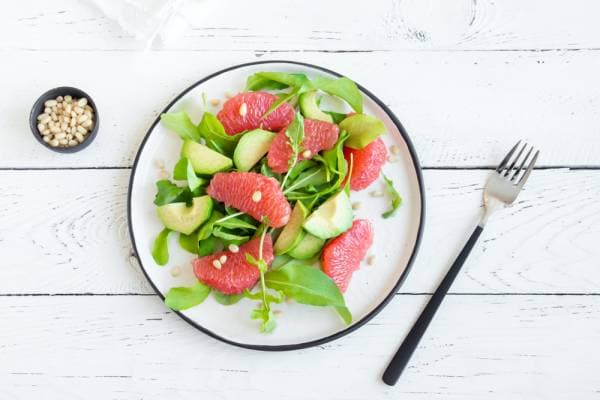 Verrine avocat pamplemousse