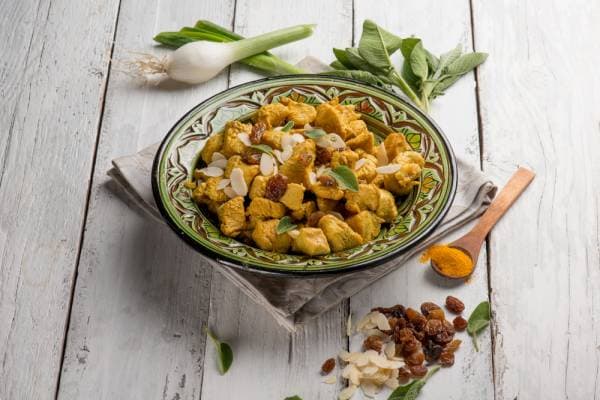 Tajine express citron confit et olives.