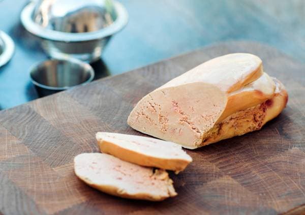 Foie gras au gros sel