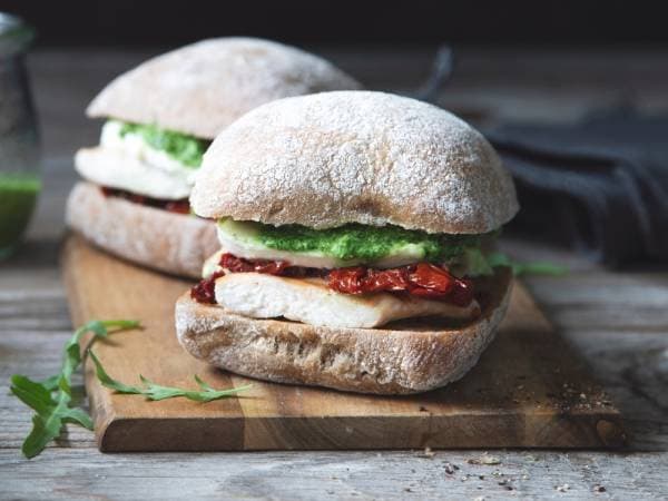 Hamburger à l'italienne