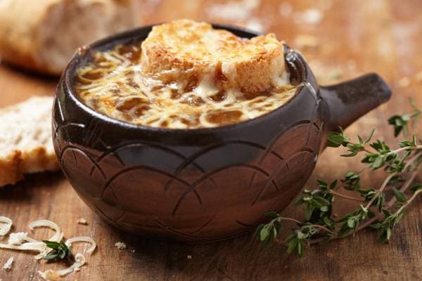 La véritable soupe à l'oignon