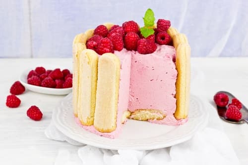 Charlotte framboise