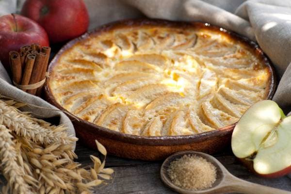 Gâteau aux pommes façon Tatin