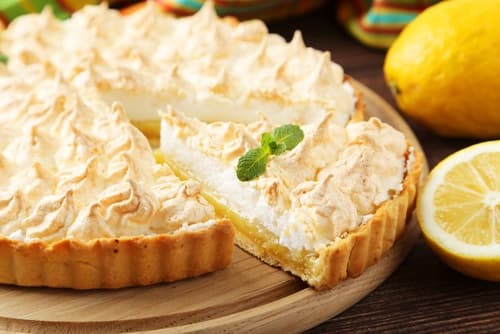 "The" tarte au citron à la meringue italienne