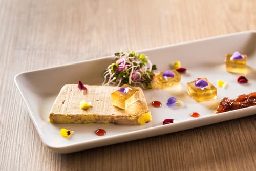 Terrine de foie-gras, vanille et rhum