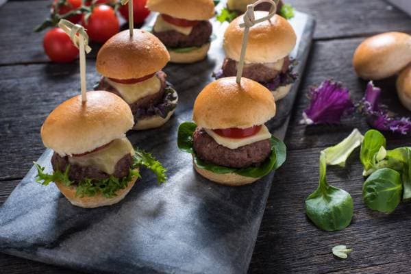 Minis burgers savoyards