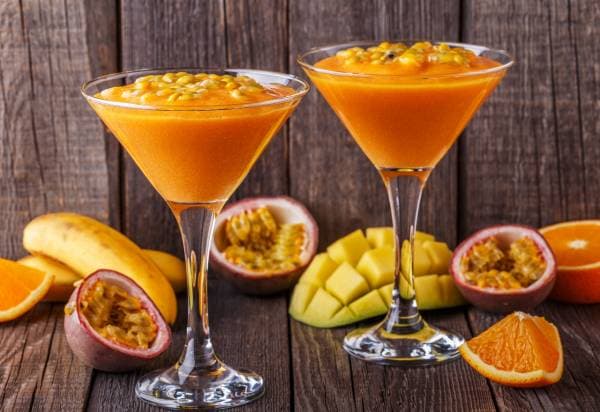 Smoothie de fruits exotiques