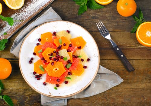 Salade d'oranges à la tunisienne