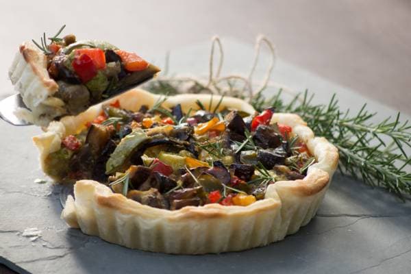 Tarte aux petits légumes