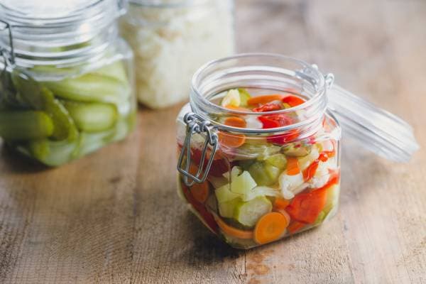 Recette de base pour réaliser des pickles de légumes