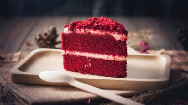 Le Red velvet cake, délicieux gâteau à étages Américain
