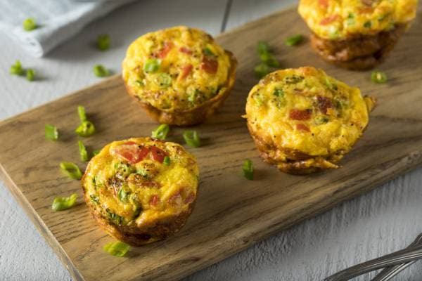Mini quiche sans pâte