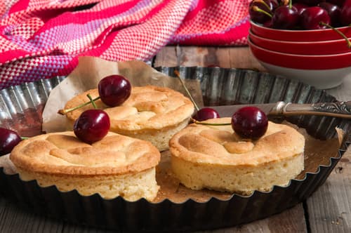 Mini gâteau basque