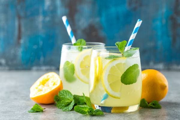 Citronnade toute douce pour les enfants 