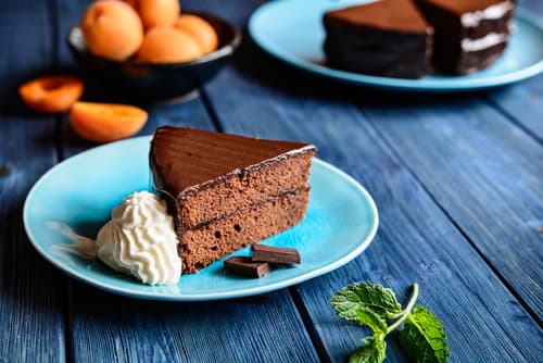 Entremet chocolat coeur de Guanaja crémeux chocolat Dulcey
