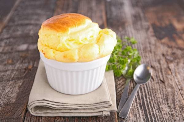 Soufflé aux asperges 