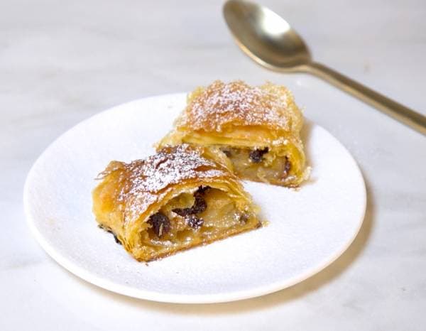 Strudel aux pommes avec le micro-ondes Max Whirlpool