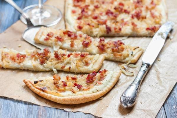 Tarte Flambée Alsacienne