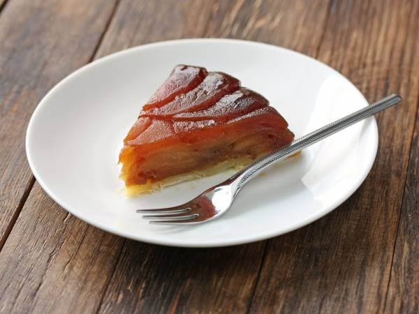 Tarte tatin aux pommes caramélisées