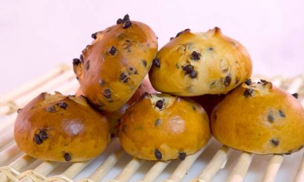 Petits pains viennois au chocolat 