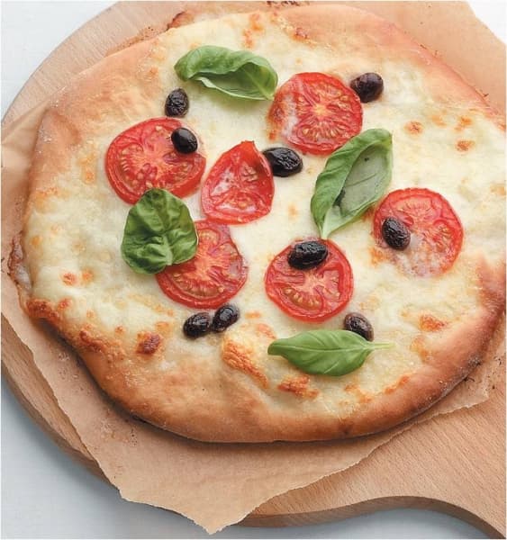 Pizza tomate-mozzarella