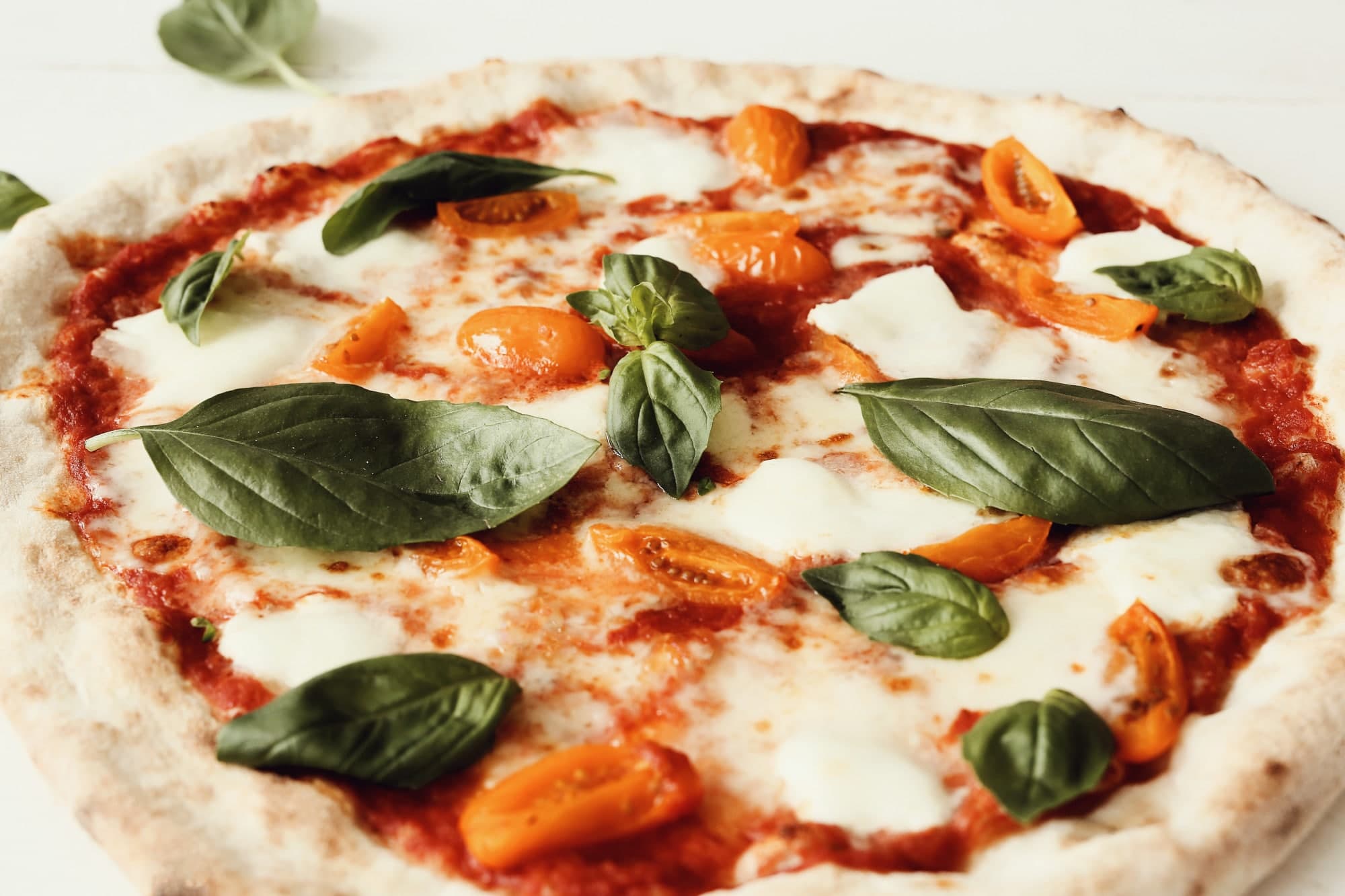 Pizzas margherita