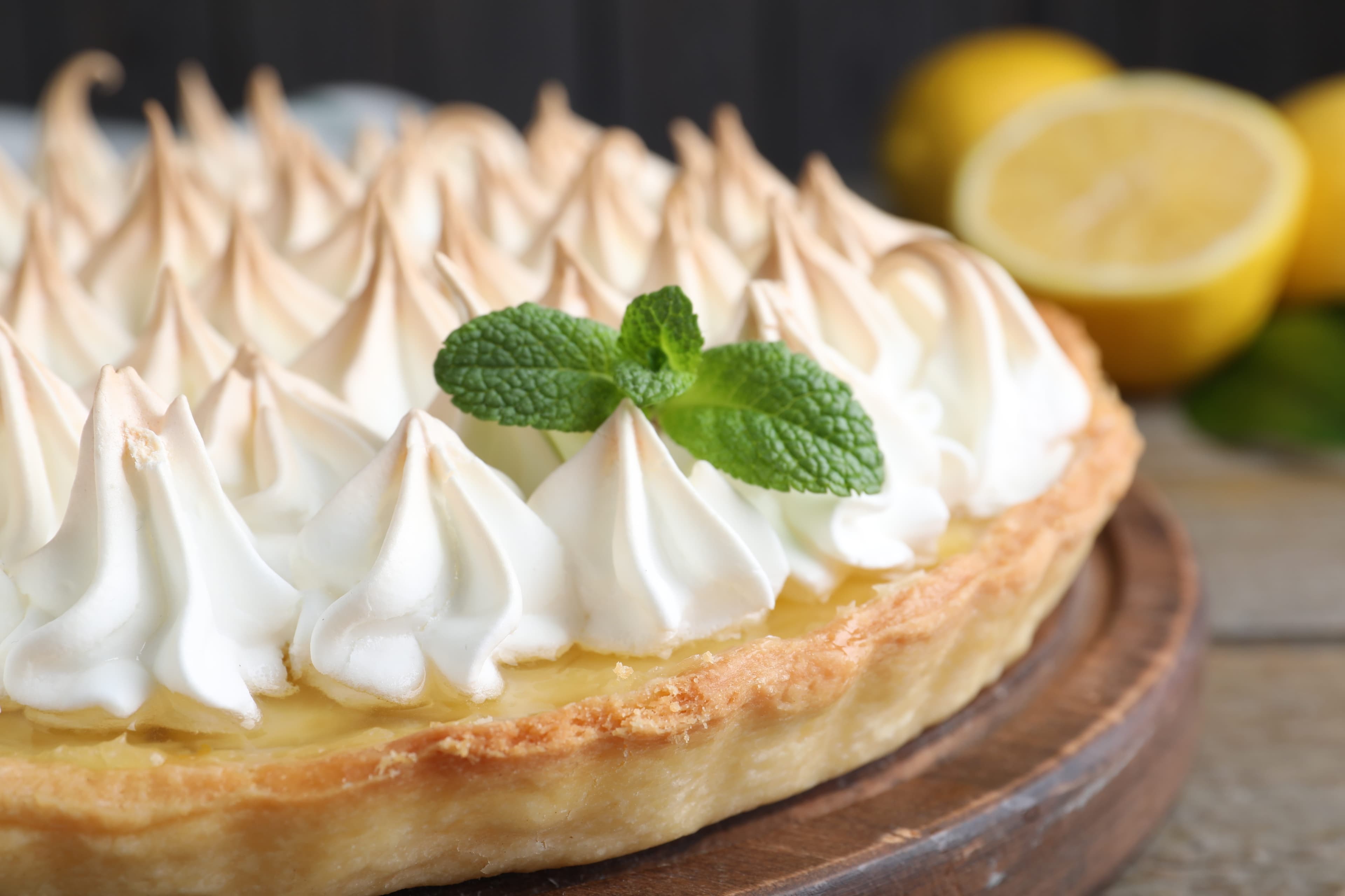 Tarte au citron meringuée