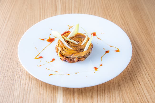Tatin d'endives aux agrumes
