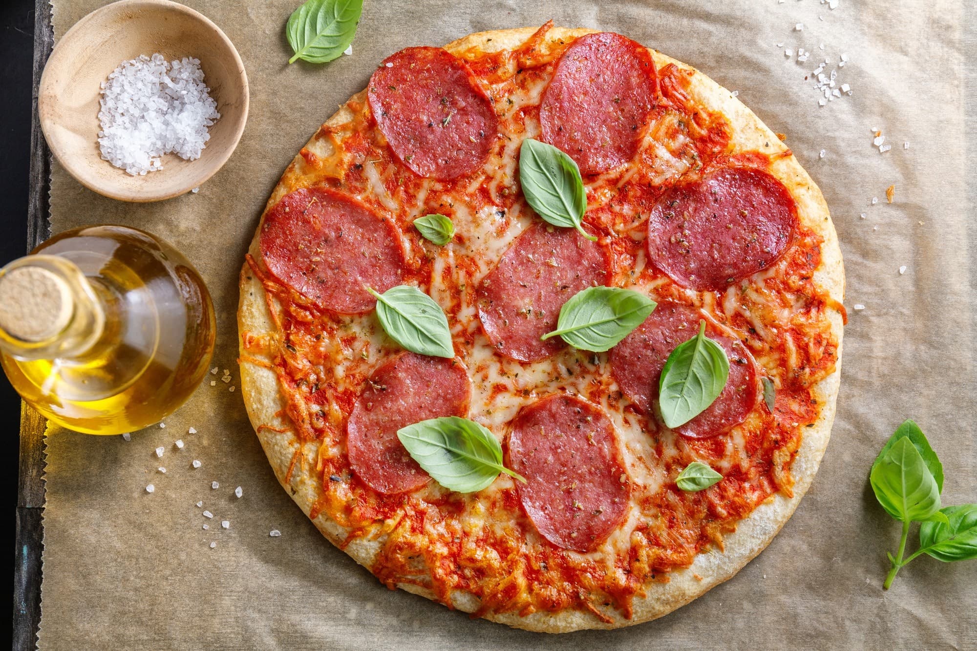 Pizzas sans gluten