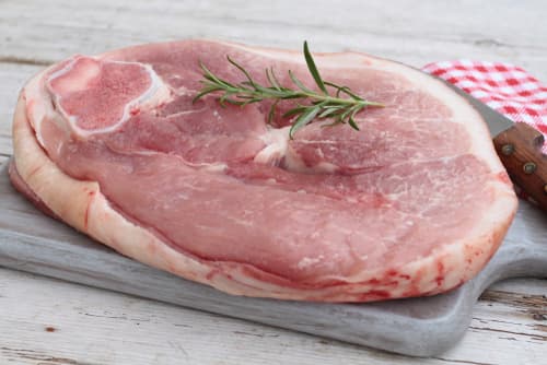 Rouelle de porc au miel et vinaigre balsamique 
