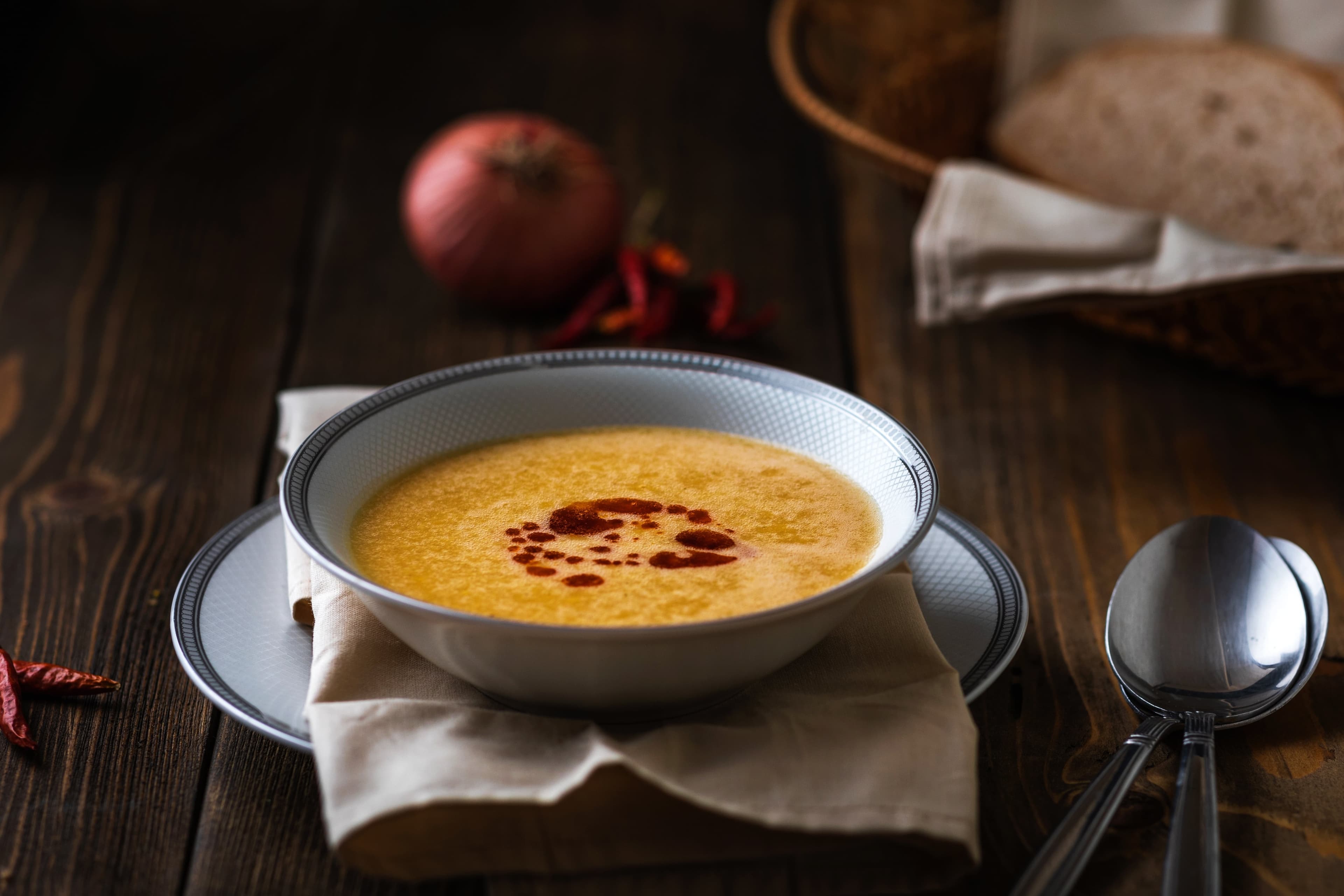 Soupe de lentilles