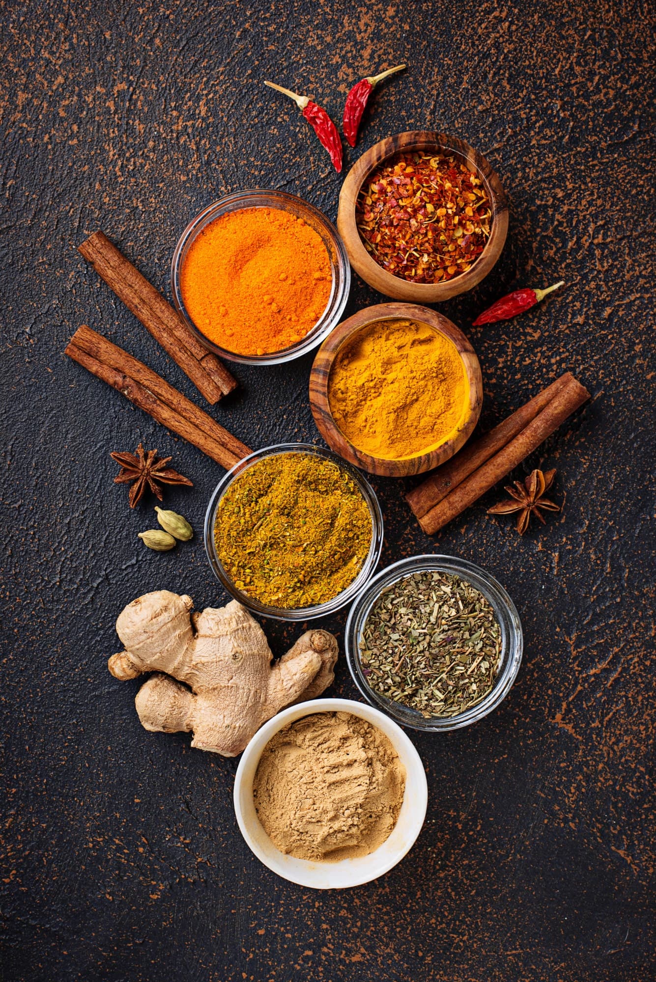 Mélanges d'épices