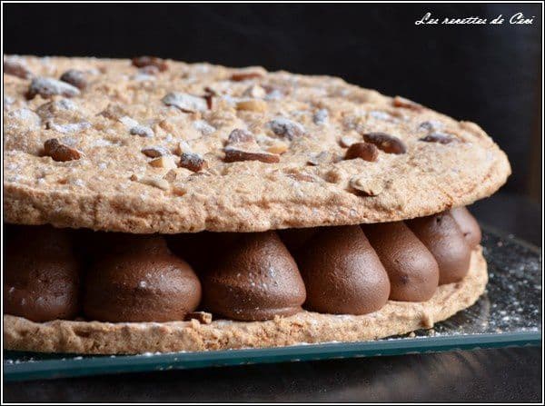 Biscuit Dacquois cacao 