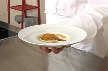 Gratin de poires au marsala