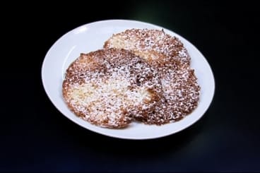 Sablé coco, crémeux citron et poire croquante