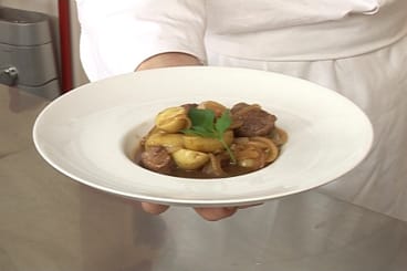 Boeuf minute comme une carbonnade flamande, à la Chimay bleue