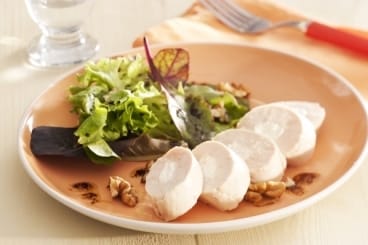 Ballotine de volaille au Fromage à la Crème ciboulette Elle & Vire