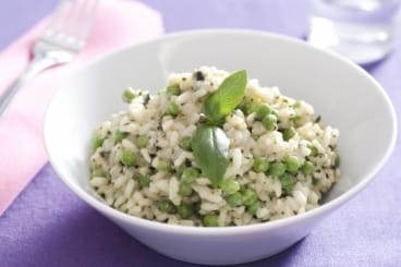 Risotto verde au Fromage à la Crème Nature Elle&Vire