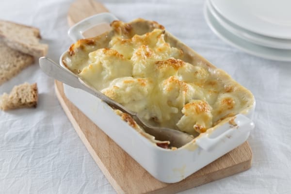 Gratin de chou-fleur et béchamel