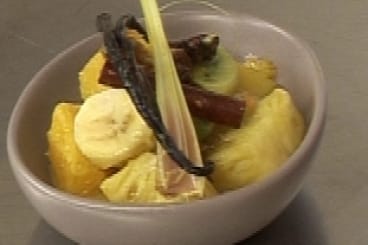 Curry sucré de fruits exotiques