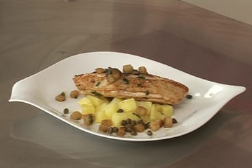 Aile de raie aux câpres