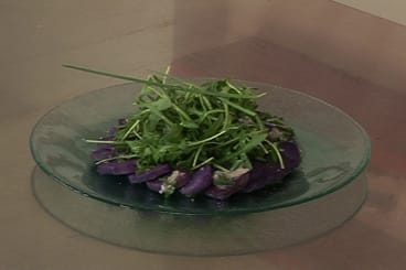 Salade de pommes de terre Vitelotte