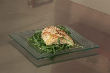 Salade d'ailes de raie à la vinaigrette citronnée