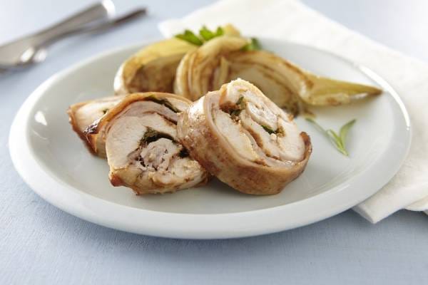 Rable de lapin farci aux fèves