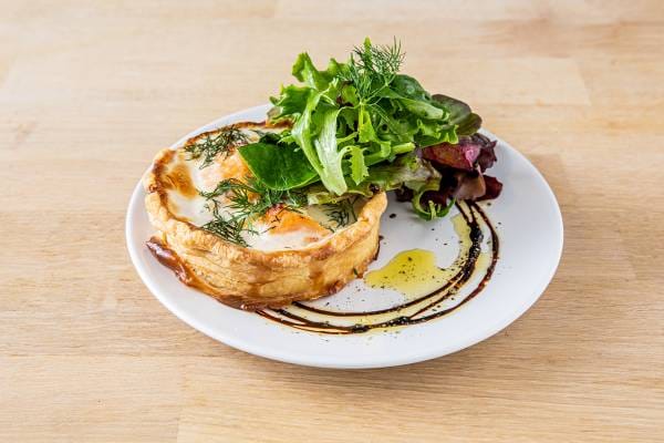 Tarte au saumon et à l'aneth
