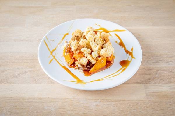 Crumble de butternut et marrons caramélisés