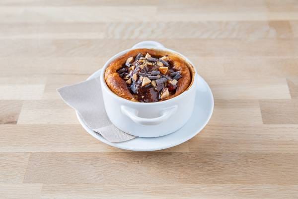 Clafoutis poire et chocolat 