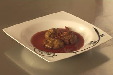 Figues braisées à l'orange