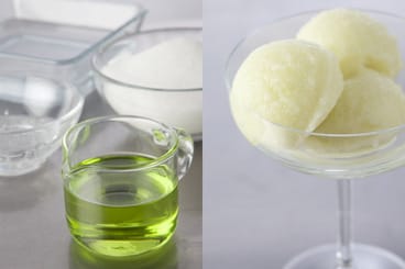 Sorbet alcoolisé